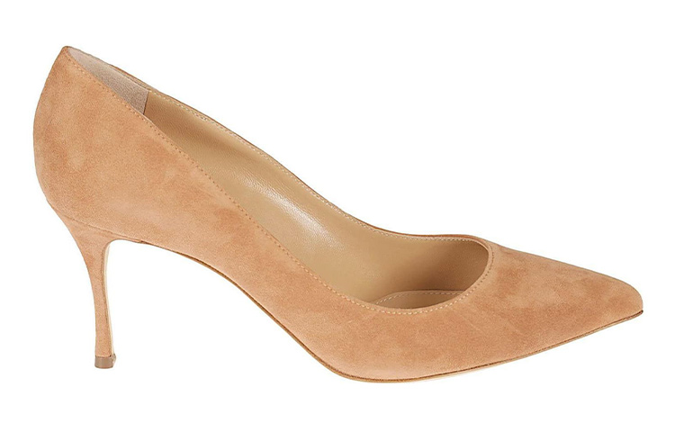 Order (W) SERGIO ROSSI Kasut Tinggi Runcing 'Coklat Muda' A43841MCAZ012222