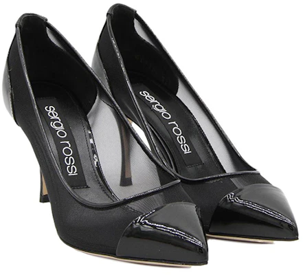 (Women) SERGIO ROSSI Pointed Toe Slip-On Stiletto 'Black Leather' A89581MFI3661000 Lookbook (Women) SERGIO ROSSI Pointed Toe Slip-On Stiletto 'Black Leather' A89581MFI3661000