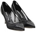 Lookbook (W) SERGIO ROSSI Kasut Tumit Tinggi Pointed 'Kulit Hitam' A89581MFI3661000
