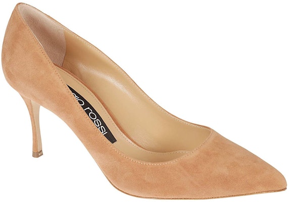 (Women) SERGIO ROSSI Pointed Toe Slip-On Stiletto High Heels 'Light Brown' A43841MCAZ012222 Lookbook (Women) SERGIO ROSSI Pointed Toe Slip-On Stiletto High Heels 'Light Brown' A43841MCAZ012222