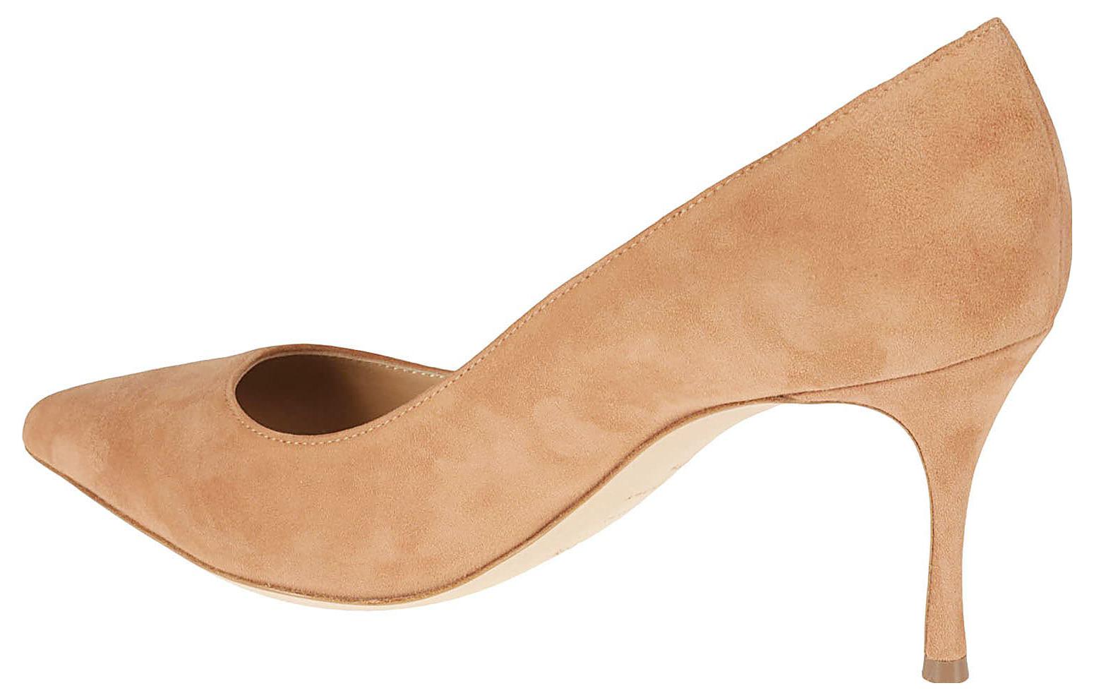 Shop (W) SERGIO ROSSI Kasut Tinggi Runcing 'Coklat Muda' A43841MCAZ012222