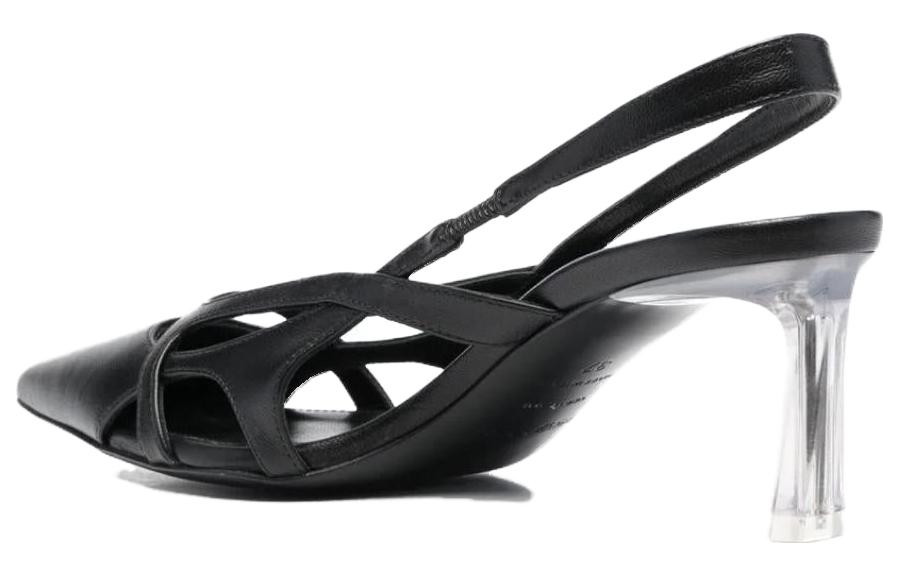 Lookbook (W) Sergio Rossi Kasut Tumit Tinggi Runcing 'Hitam' B01830MFI6621000