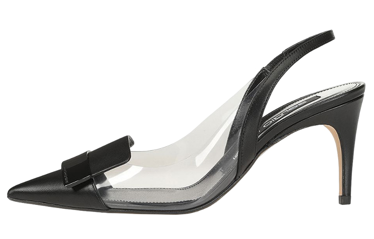 (Women) SERGIO ROSSI Pointed Toe Stiletto 'Black Fashion' A98740MFI5031101498