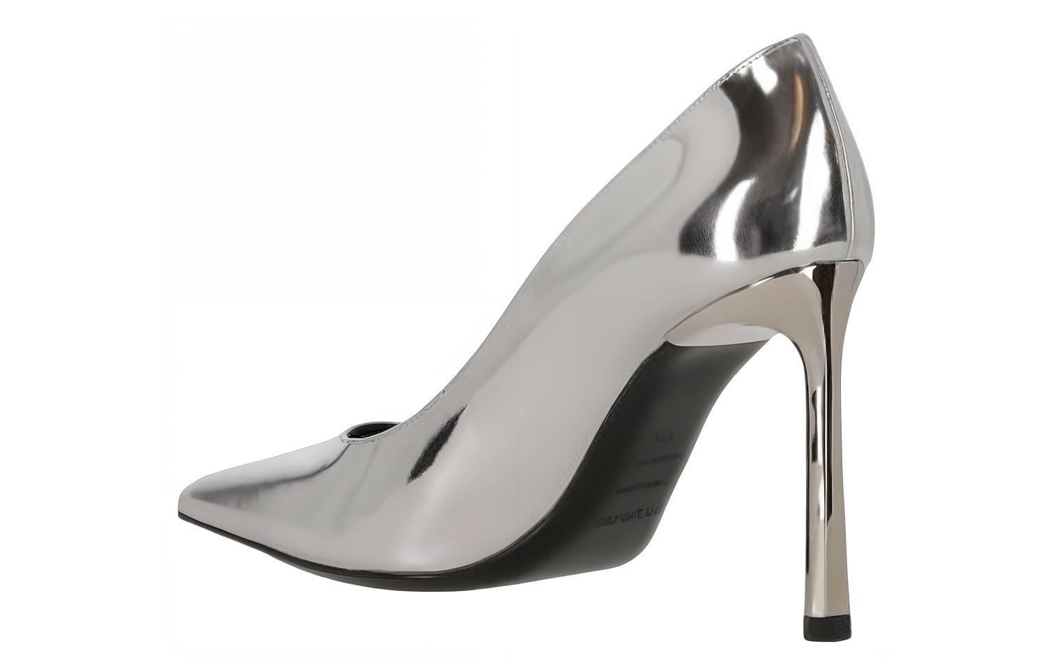 (W) SERGIO ROSSI Pointed Toe Stiletto 'Silver' 圖 4