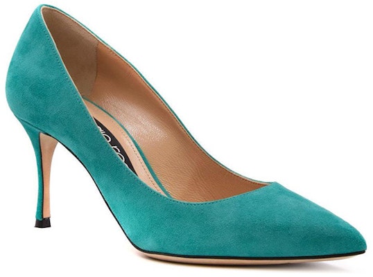 (W) SERGIO ROSSI Mule Tacón de Aguja Punta Fina 'Terciopelo Verde' A43841MCAZ013609110 Lookbook (W) SERGIO ROSSI Mule Tacón de Aguja Punta Fina 'Terciopelo Verde' A43841MCAZ013609110