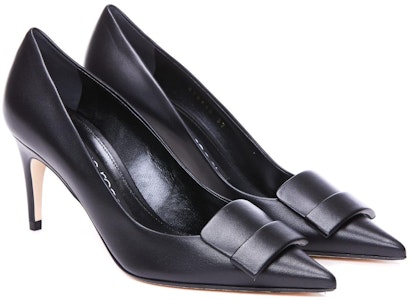 (W) SERGIO ROSSI 黑色细高跟鞋 A78950MFI9681000 Lookbook (W) SERGIO ROSSI 黑色细高跟鞋 A78950MFI9681000