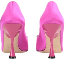 (W) 塞尔吉奥·罗西 缎面高跟鞋 蓝紫色水晶扣 A92861MTEZ021205701 Shop (W) 塞尔吉奥·罗西 缎面高跟鞋 蓝紫色水晶扣 A92861MTEZ021205701