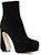 (Women) SERGIO ROSSI Sculpted Heel Platform Ankle Boots 'Black' A95630MCAM331000