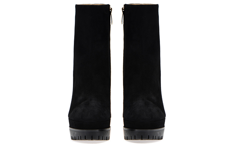 (W) SERGIO ROSSI Shana Boots 'Black Velvet Leather' 圖 3
