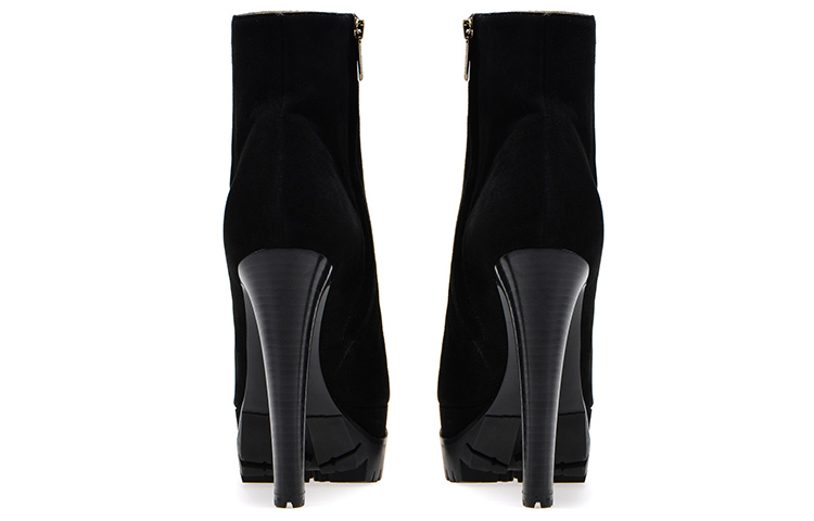 (W) SERGIO ROSSI Shana Boots 'Black Velvet Leather' 圖 4