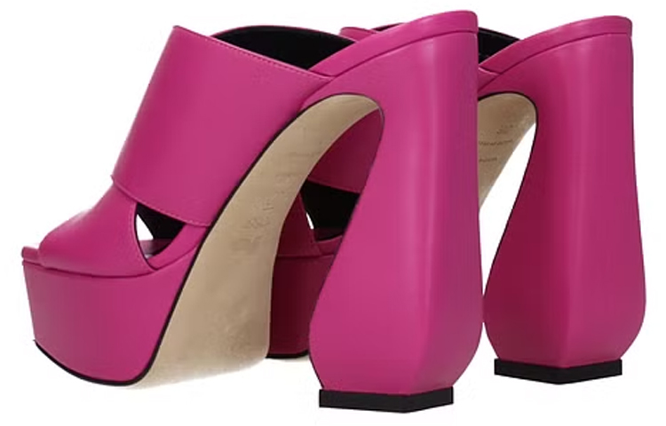 (W) SERGIO ROSSI Slide Heel 'Purple' 圖 4