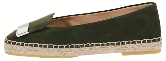 (Women) SERGIO ROSSI Slip-On 'Dark Green' A94490MCAZ013518 (Women) SERGIO ROSSI Slip-On 'Dark Green' A94490MCAZ013518