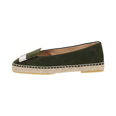 (W) SERGIO ROSSI Slip-On 'Dark Green'