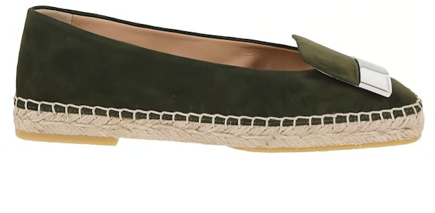 (W) SERGIO ROSSI 深绿色懒人鞋 A94490MCAZ013518 Order (W) SERGIO ROSSI 深绿色懒人鞋 A94490MCAZ013518