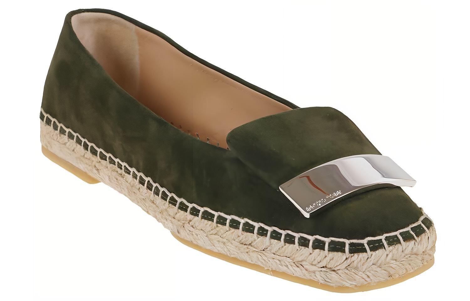 Lookbook (W) SERGIO ROSSI 深绿色懒人鞋 A94490MCAZ013518