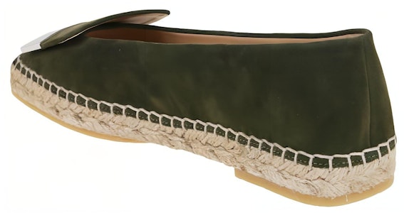 (W) SERGIO ROSSI 深绿色懒人鞋 A94490MCAZ013518 Shop (W) SERGIO ROSSI 深绿色懒人鞋 A94490MCAZ013518