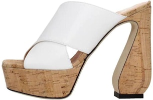 (Women) SERGIO ROSSI Slip-On Sandal 'White' A93770MFI5181119000 (Women) SERGIO ROSSI Slip-On Sandal 'White' A93770MFI5181119000