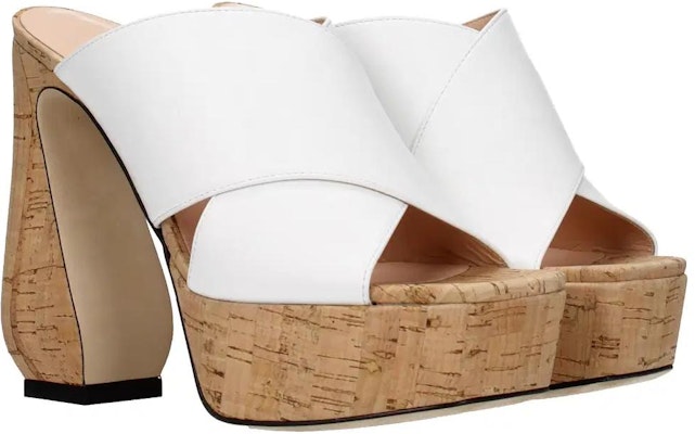 (W) SERGIO ROSSI Sandal Slip-On 'Putih' A93770MFI5181119000 Lookbook (W) SERGIO ROSSI Sandal Slip-On 'Putih' A93770MFI5181119000