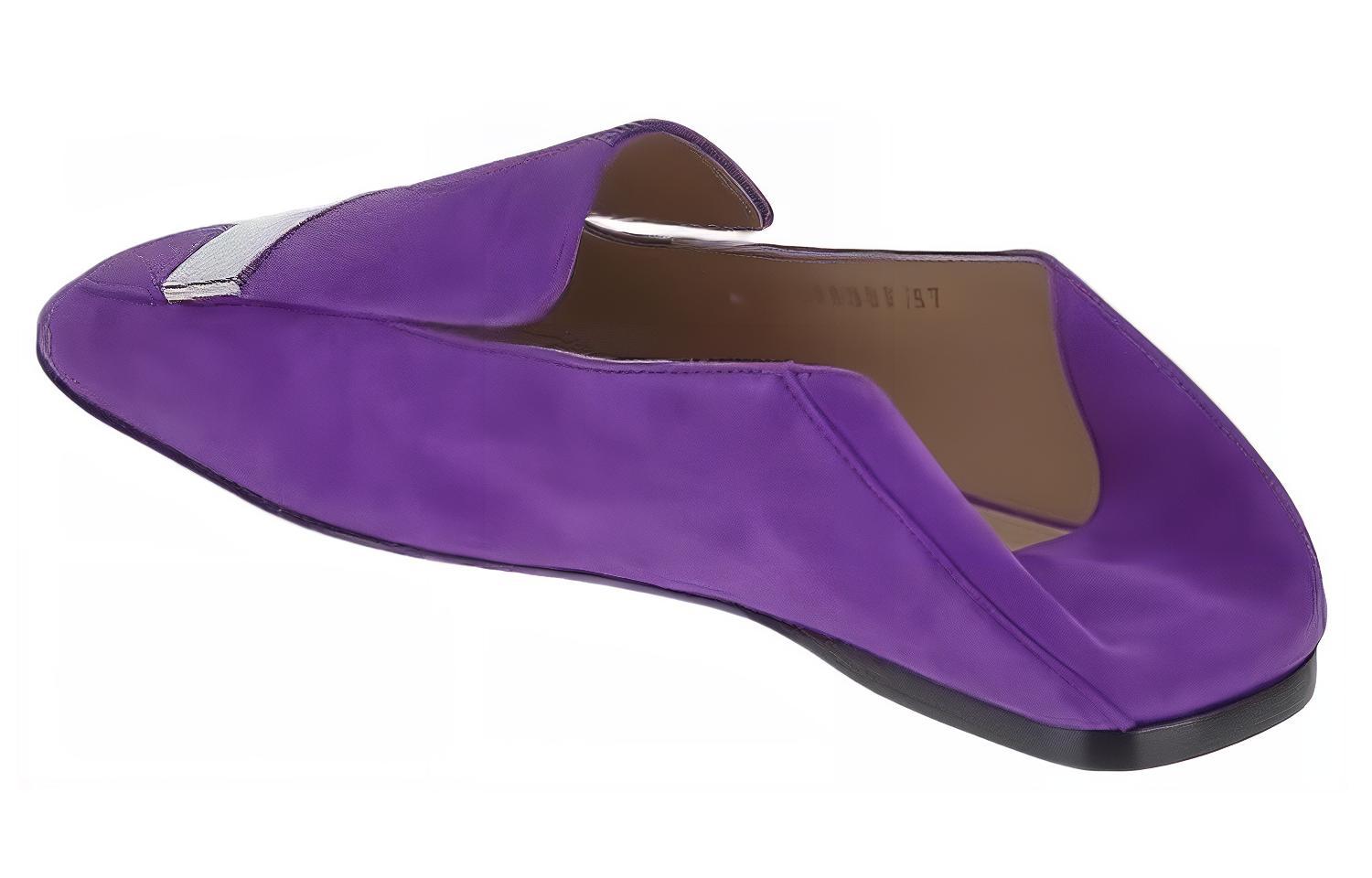 Lookbook SERGIO ROSSI 休閒時尚平底鞋 女款 紫色