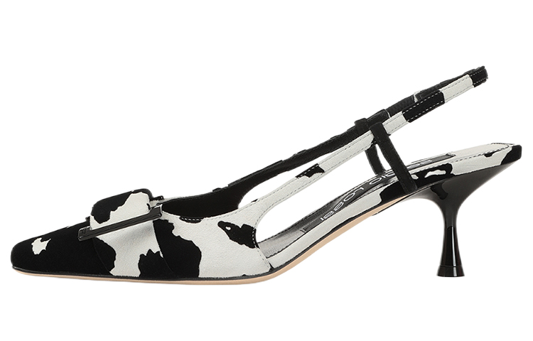 Buy (W) SERGIO ROSSI 方头高跟鞋 '黑白' A94350MCAS241209031