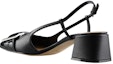 Shop (W) SERGIO ROSSI Sepatu Tumit Tebal 'Hitam' Hidung Empat Segi A98050MFN5951000