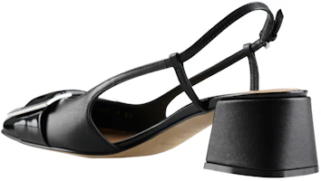 Shop (W) SERGIO ROSSI Mules Punta Cuadrada 'Tacón Grueso Negro' A98050MFN5951000