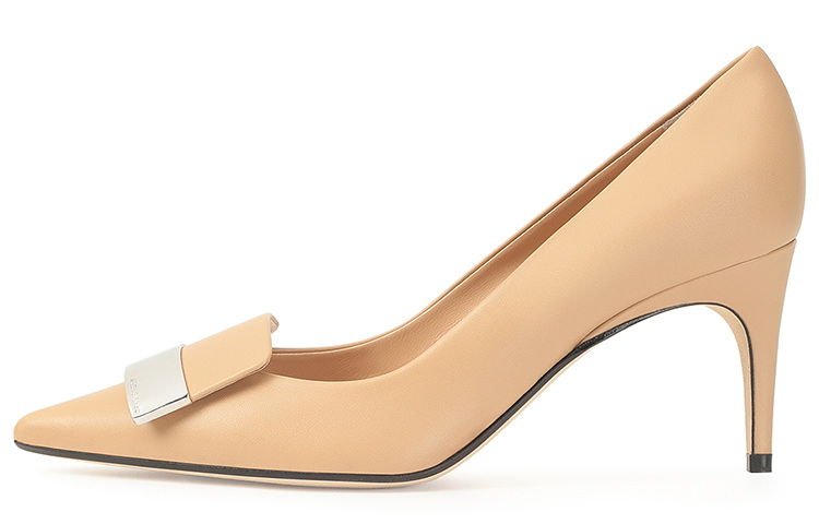 Buy (W) SERGIO ROSSI SR1 'Beige' Cokelat Muda A78950MAGN051102875