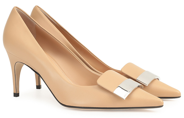 Order (W) SERGIO ROSSI SR1 'Beige' Cokelat Muda A78950MAGN051102875