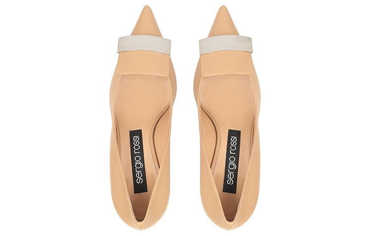 Lookbook (W) SERGIO ROSSI SR1 'Beige' Cokelat Muda A78950MAGN051102875