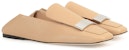 (W) SERGIO ROSSI SR1 'Flats Fesyen Beige' A77990MNAN071702875