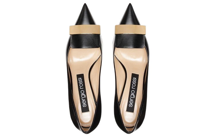 (W) SERGIO ROSSI SR1 'Black Leather High Heel' 圖 3