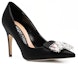 Order (W) SERGIO ROSSI Sr1 'Pam Kasut Tumit Hitam Kulit Tajam' A81782MFN1741498110