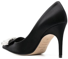 (W) SERGIO ROSSI Sr1 'Pam Kasut Tumit Hitam Kulit Tajam' A81782MFN1741498110 Lookbook (W) SERGIO ROSSI Sr1 'Pam Kasut Tumit Hitam Kulit Tajam' A81782MFN1741498110