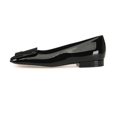 (W) SERGIO ROSSI SR1 'Black Patent Leather'