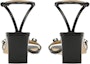Shop (W) SERGIO ROSSI SR1 'Sandal Kulit Hujung Kotak Hitam' A81090MFN3411101498