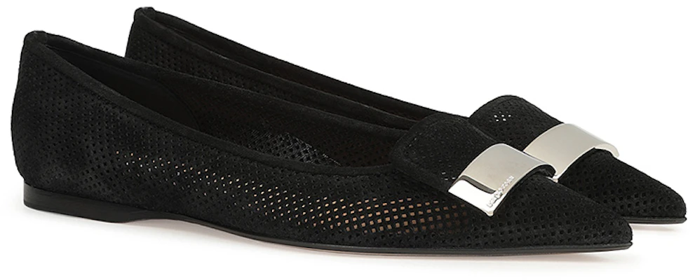 (W) (女性用) SERGIO ROSSI SR1『ブラックベルベットレザーフラット』A78960MFI4711701000 A78960MFI4711701000 Order (W) (女性用) SERGIO ROSSI SR1『ブラックベルベットレザーフラット』A78960MFI4711701000 A78960MFI4711701000
