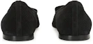 Shop (W) (女性用) SERGIO ROSSI SR1『ブラックベルベットレザーフラット』A78960MFI4711701000 A78960MFI4711701000