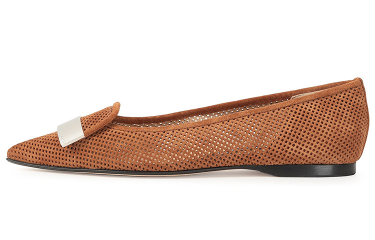 (W) SERGIO ROSSI SR1 'Brown Suede'