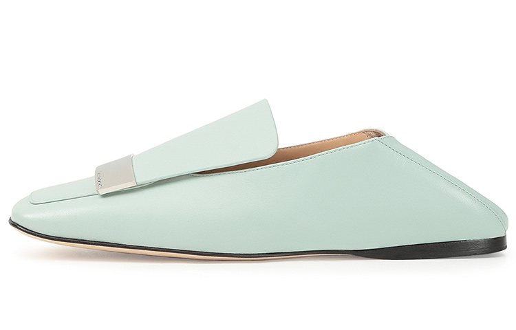 (W) SERGIO ROSSI SR1 'Green Leather'