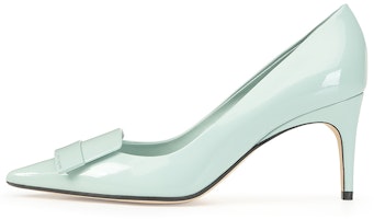 (Women) SERGIO ROSSI SR1 'Green Patent Leather' A78950MFI4801103119 (Women) SERGIO ROSSI SR1 'Green Patent Leather' A78950MFI4801103119