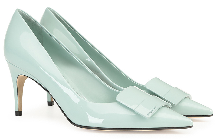 Shop (W) SERGIO ROSSI SR1 'Cuero Charol Verde' A78950MFI4801103119