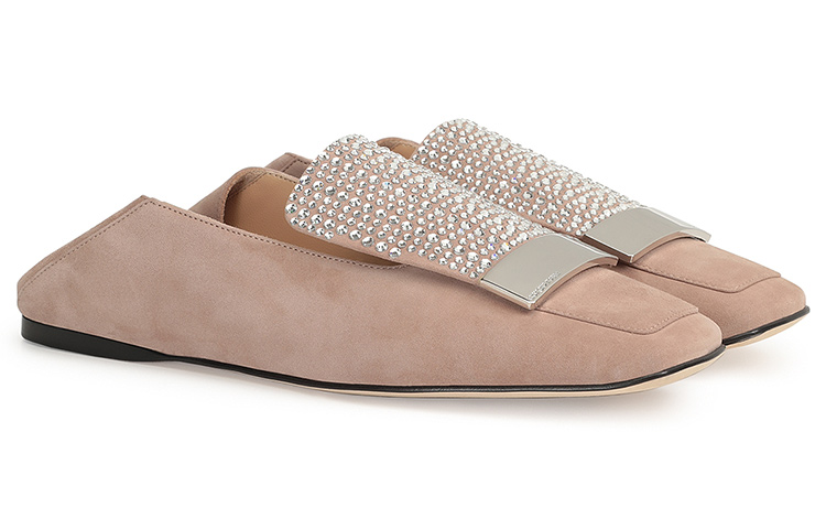 (W) SERGIO ROSSI SR1 'Pink Velvet' 圖 2