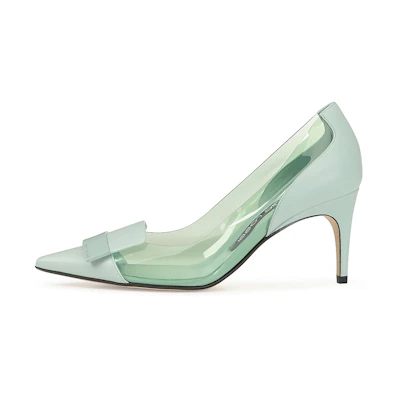 (W) SERGIO ROSSI SR1 High Heel 'Green'