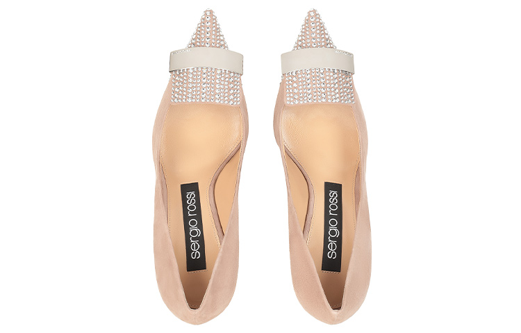 (W) SERGIO ROSSI SR1 High Heels 'Pink Velvet' 圖 3