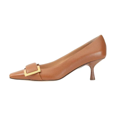 (W) SERGIO ROSSI SR 20 High Heels 'Brown Leather'
