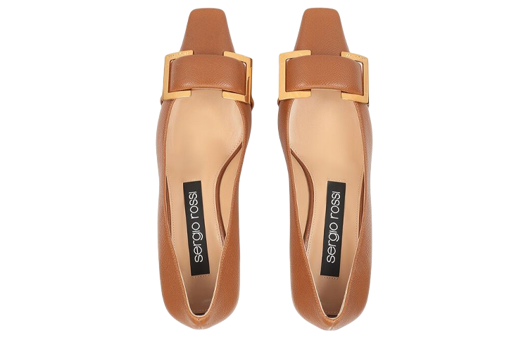 (W) SERGIO ROSSI SR 20 High Heels 'Brown Leather' 圖 3