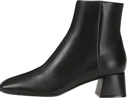 (Women) SERGIO ROSSI sr Alicia 'Black Leather Ankle Boots' A91220MNAN073101000 (Women) SERGIO ROSSI sr Alicia 'Black Leather Ankle Boots' A91220MNAN073101000