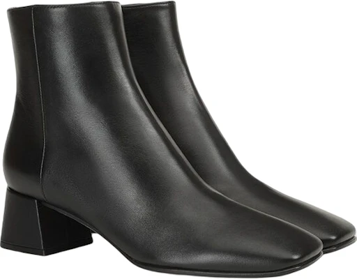 (Women) SERGIO ROSSI sr Alicia 'Black Leather Ankle Boots' A91220MNAN073101000 Order (Women) SERGIO ROSSI sr Alicia 'Black Leather Ankle Boots' A91220MNAN073101000