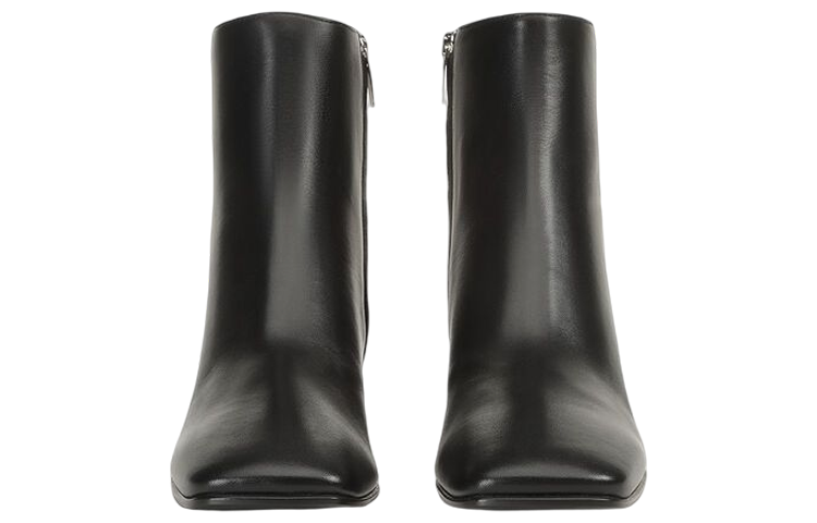 Lookbook (Women) SERGIO ROSSI sr Alicia 'Black Leather Ankle Boots' A91220MNAN073101000