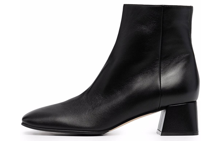 (Women) SERGIO ROSSI SR Alicia Ankle Boot 'Black Leather' A91220MNAN071000